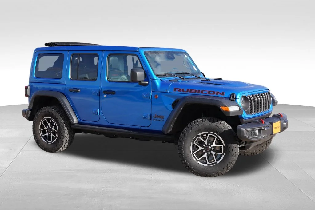 Certified Used 2024 Blue Jeep Rubicon image 3
