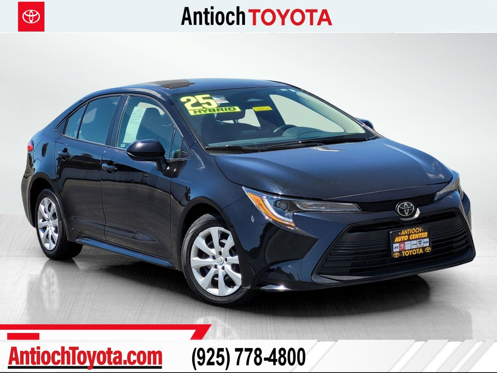 Used 2025 Black Toyota LE image 1