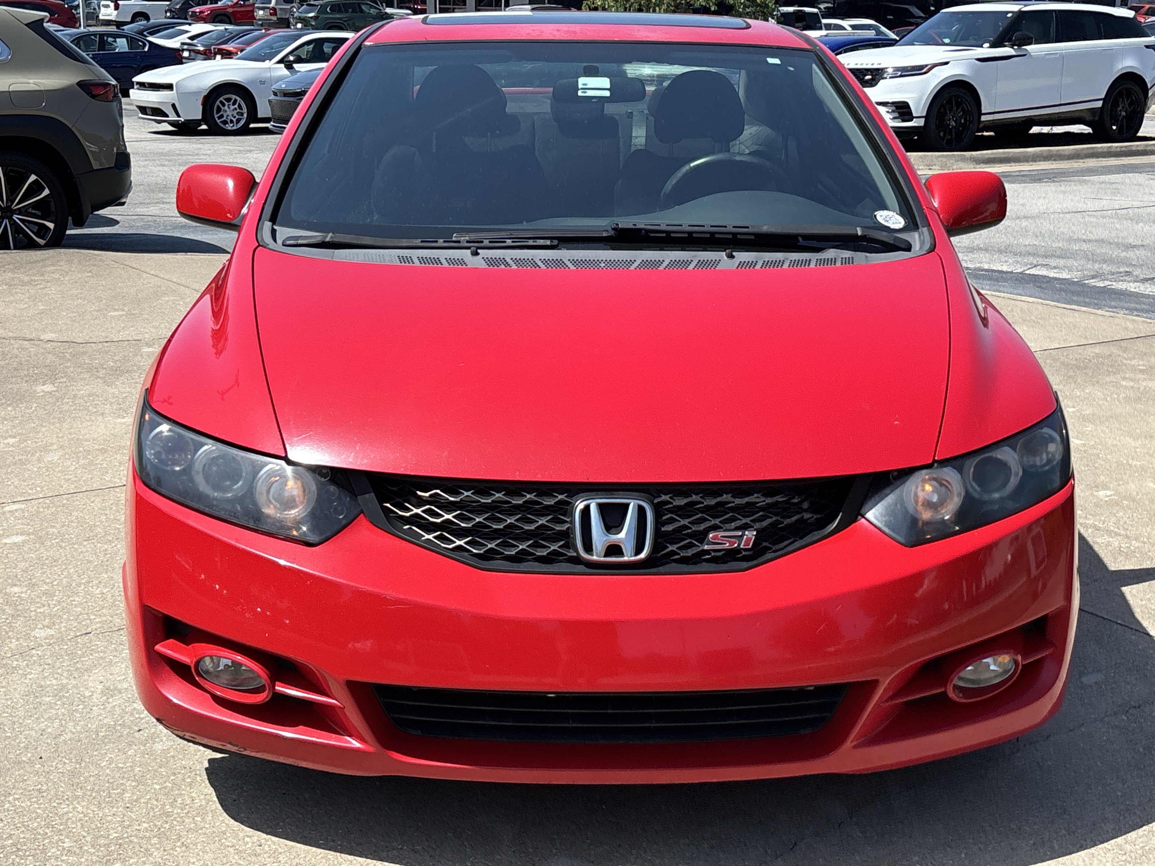 Used 2011 Rallye Red Honda 2Dr Manual Si image 12