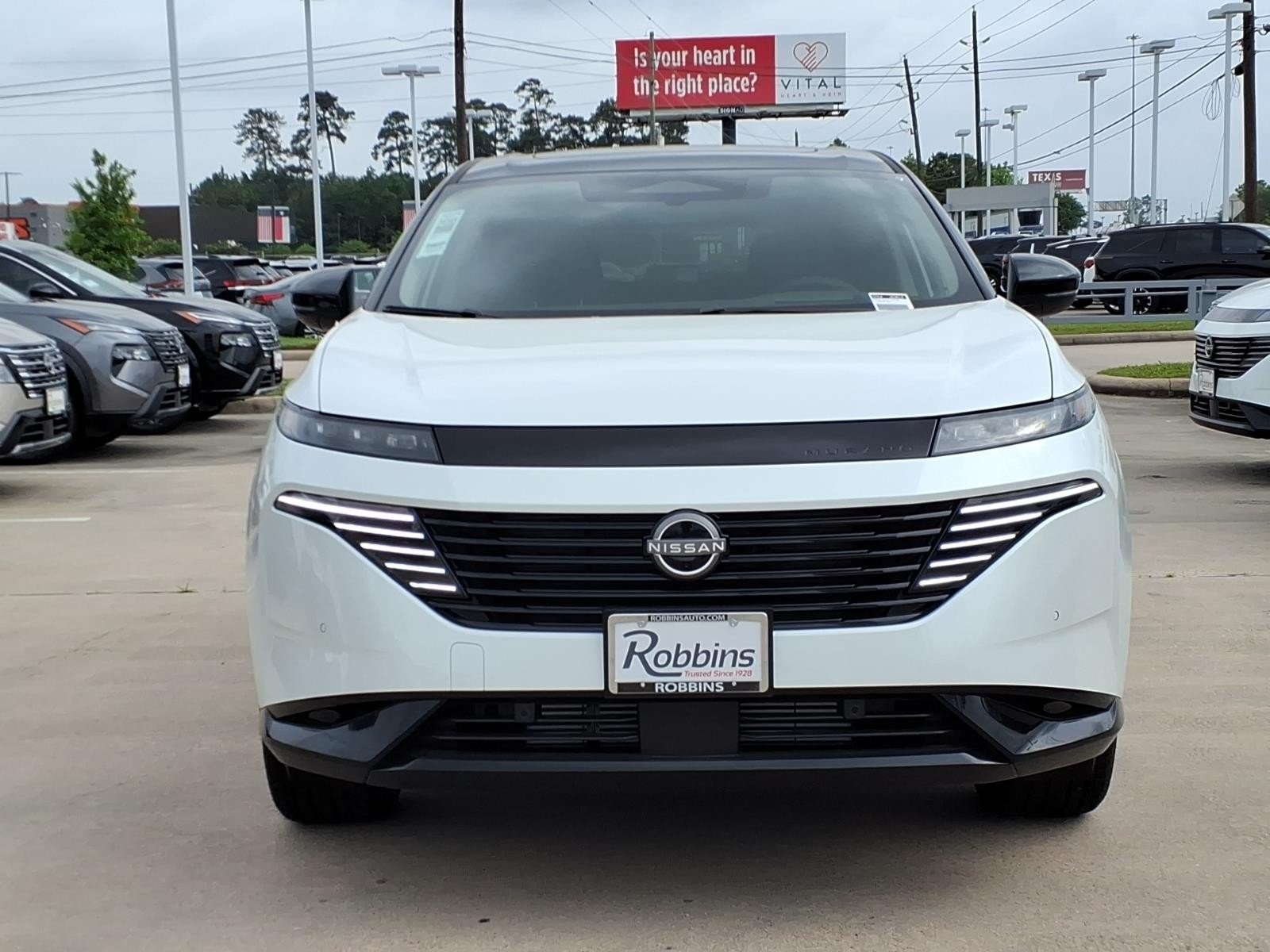 2026 Nissan Murano Platinum White at Robbins Nissan