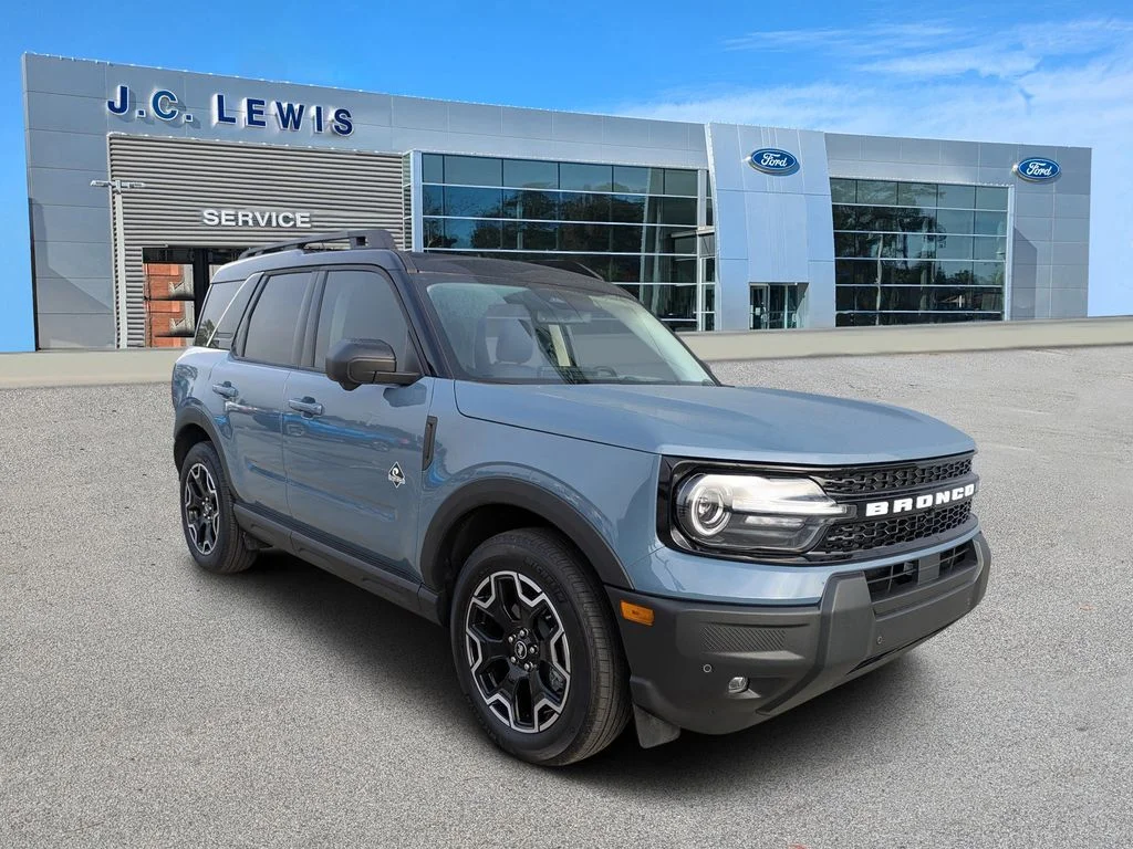 New 2025 Azure Gray Metallic Tri-Coat Ford Outer Banks image 1