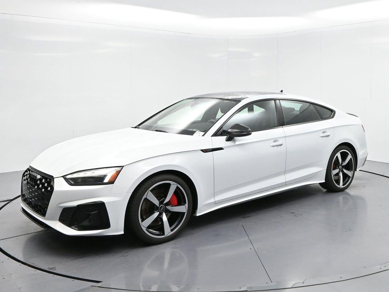Used 2023 Glacier White Metallic Audi S line Premium Plus image 3