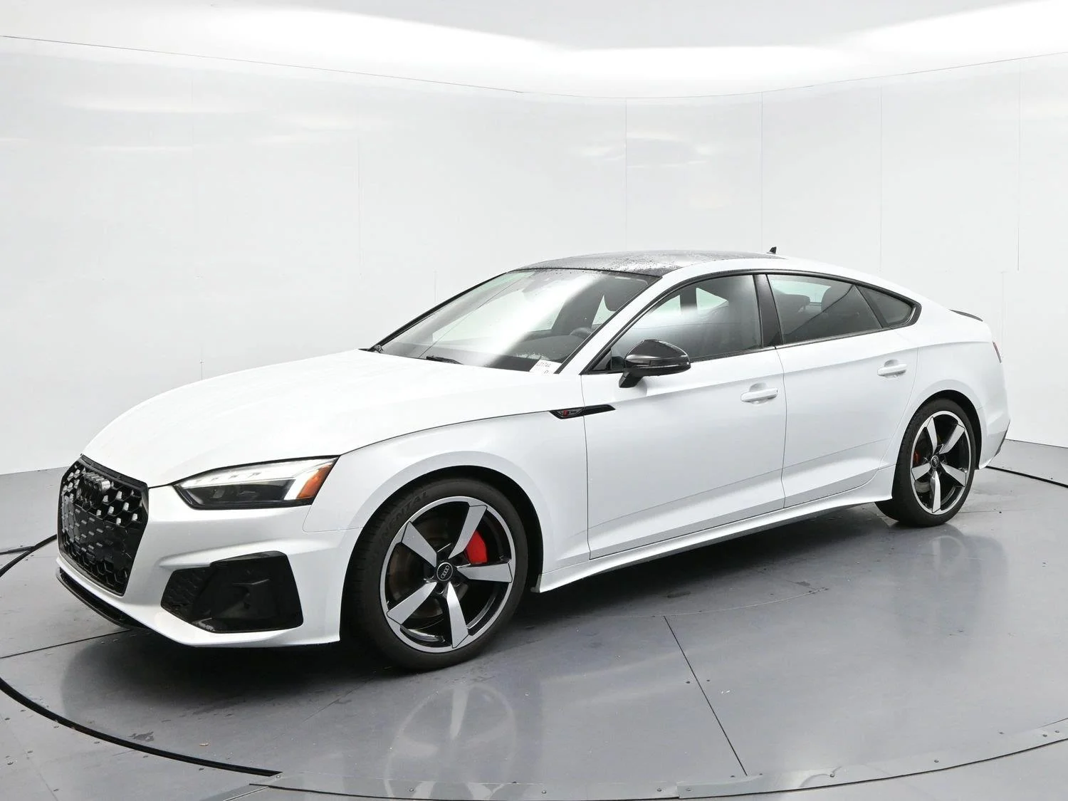 Used 2023 Glacier White Metallic Audi S line Premium Plus image 3