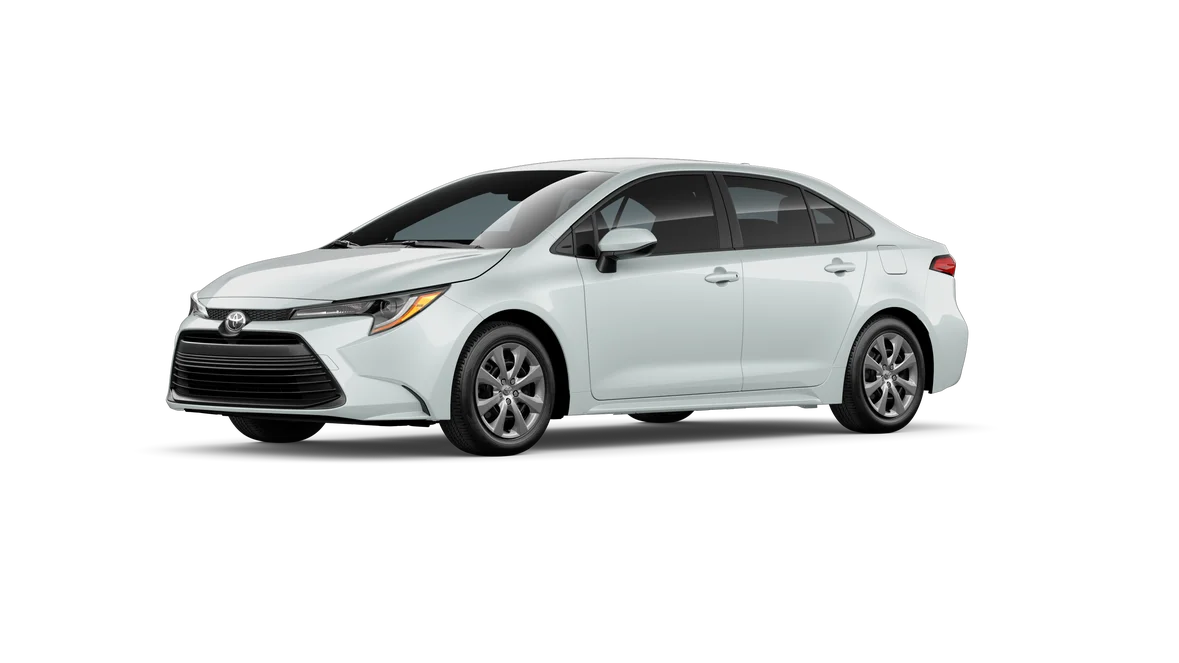 New 2027 Wind Chill Pearl Toyota LE image 2