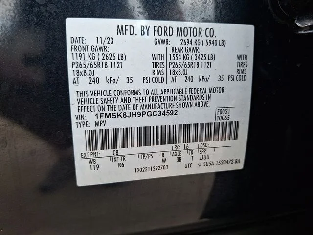 Used 2023 Blue Ford Timberline image 27