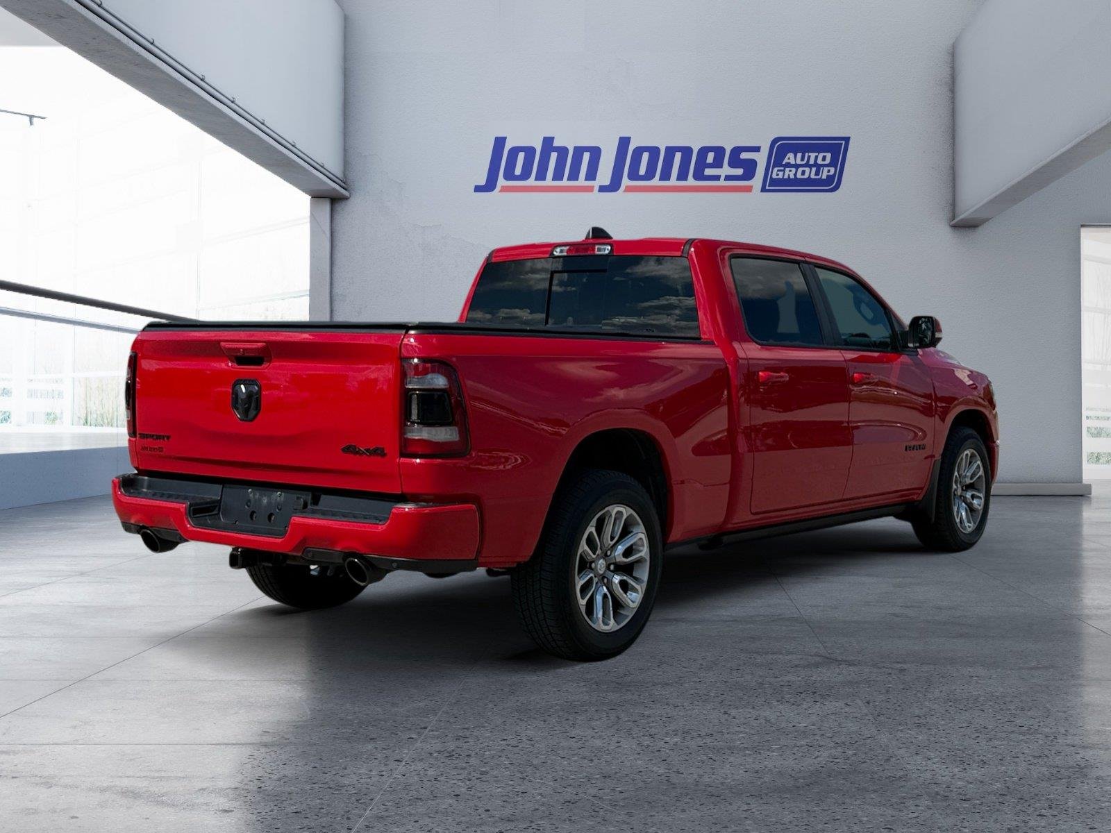 Used 2019 Flame Red Ram Sport image 5