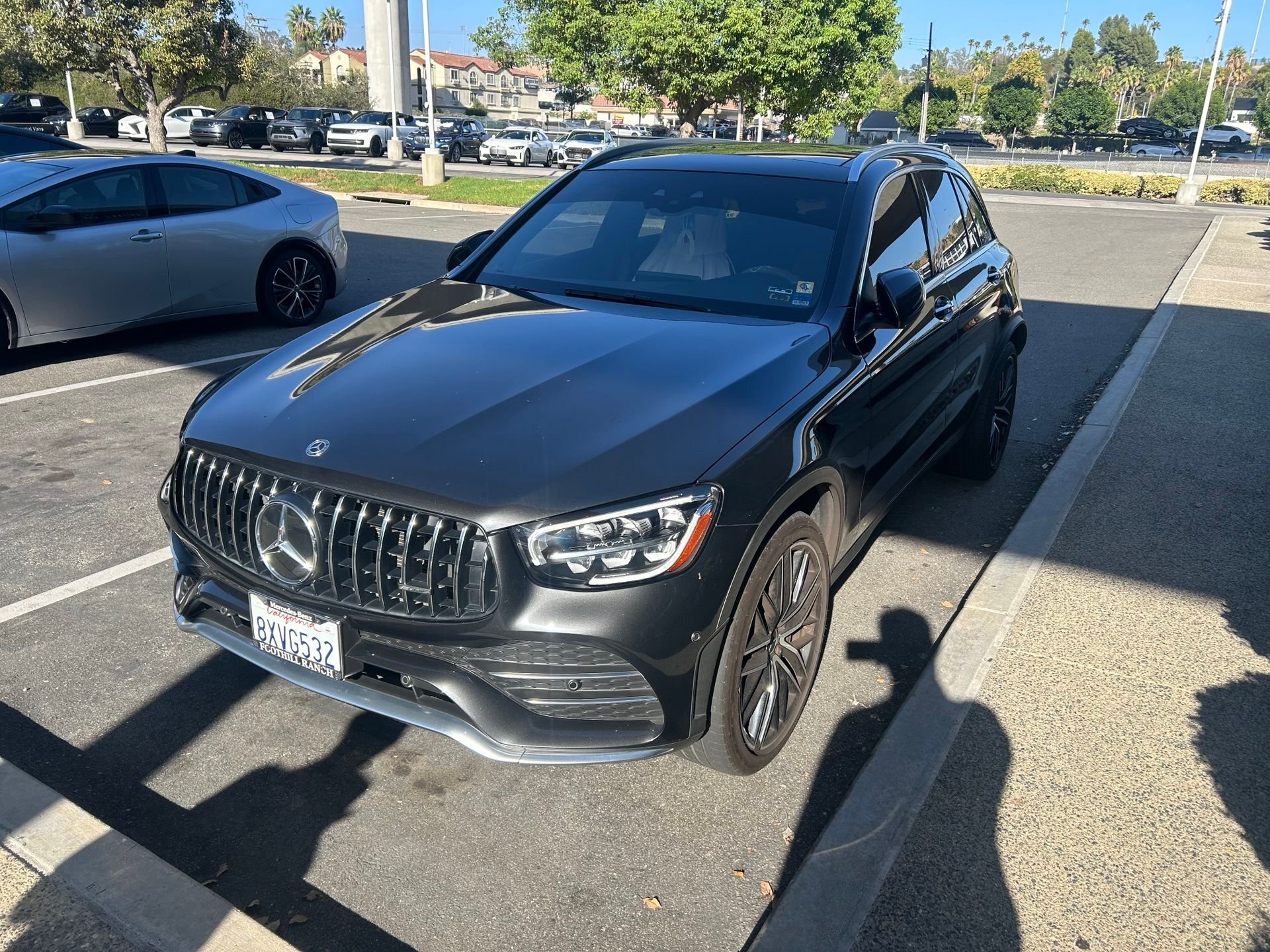 Used 2020 Gray Mercedes-Benz GLC 43 AMG® image 1