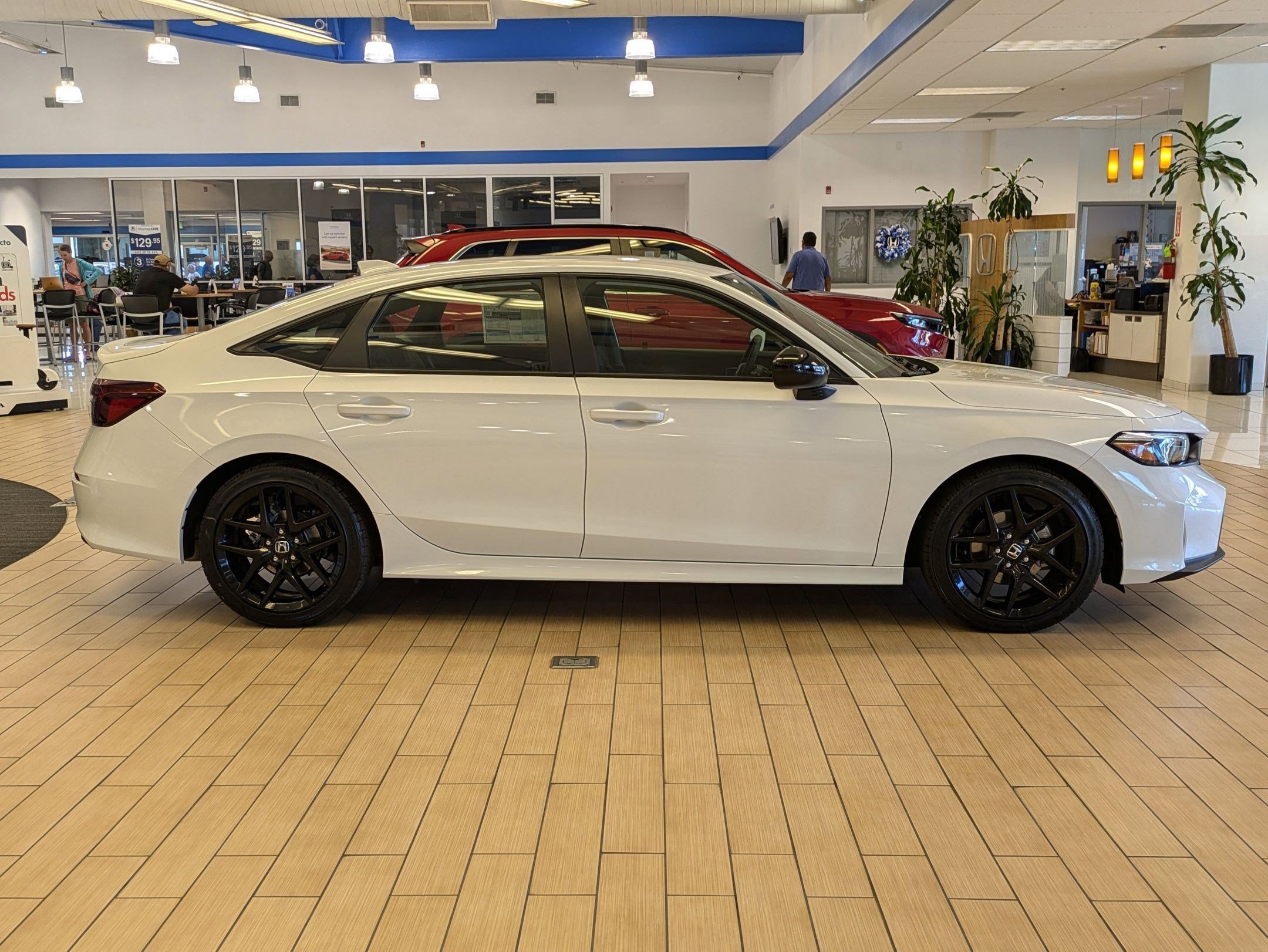 New 2026 Platinum White Pearl Honda Sport image 2