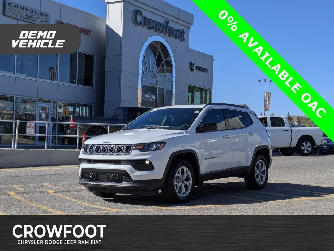 New 2026 White Jeep North - - 4x4 - Panoramic Sunroof - Alpine Audio - Adaptive Cruise - Power Liftgate & More! image 1