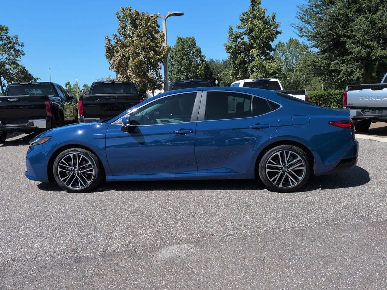 Certified Used 2026 Reservoir Blue Toyota XLE image 3