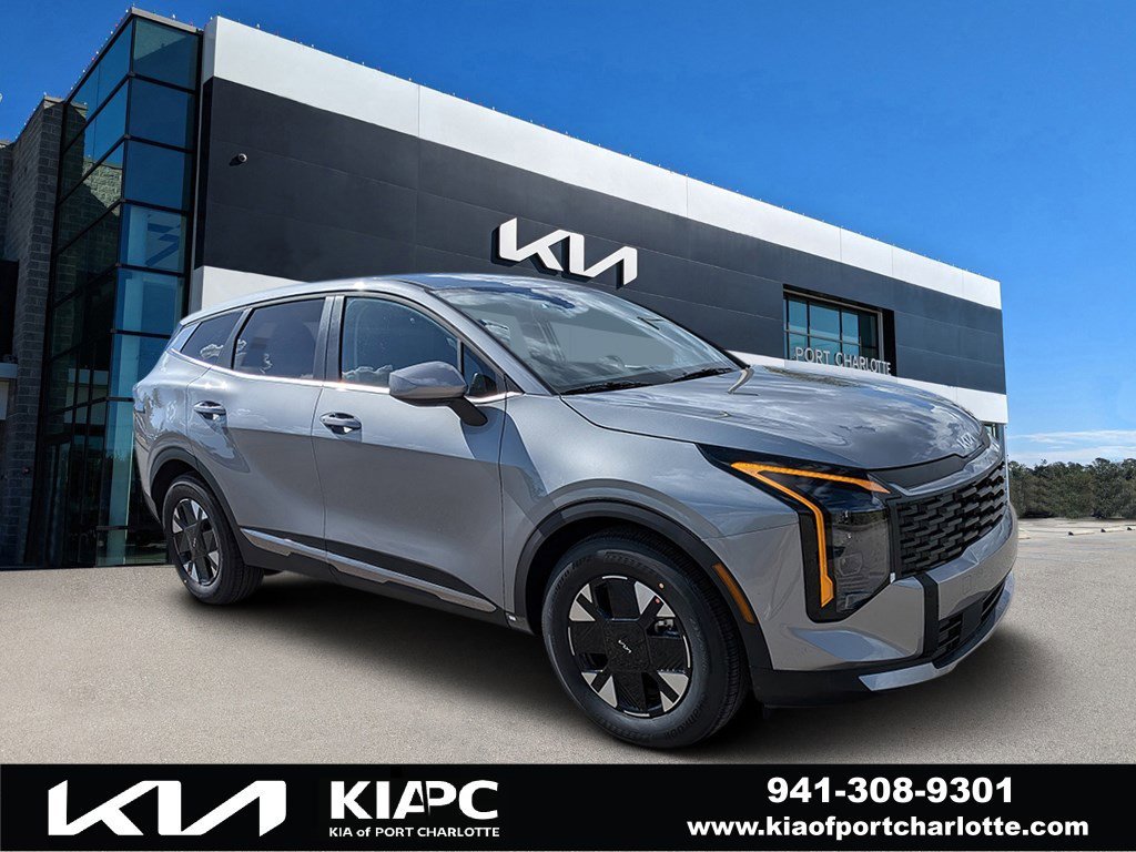 New 2026 Steel Gray Kia LX image 1