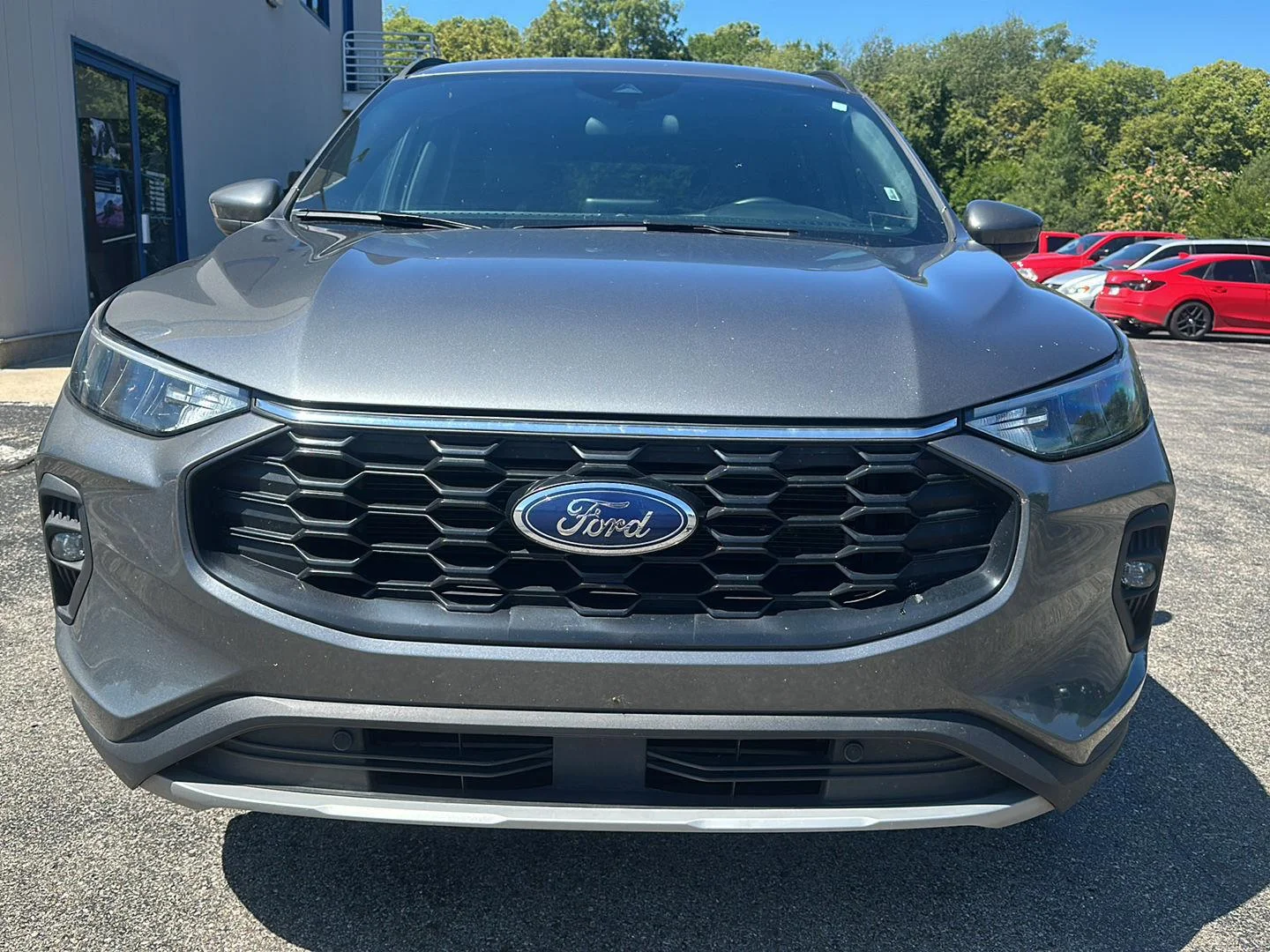 Used 2025 Carbonized Gray Ford ST-Line Select image 2