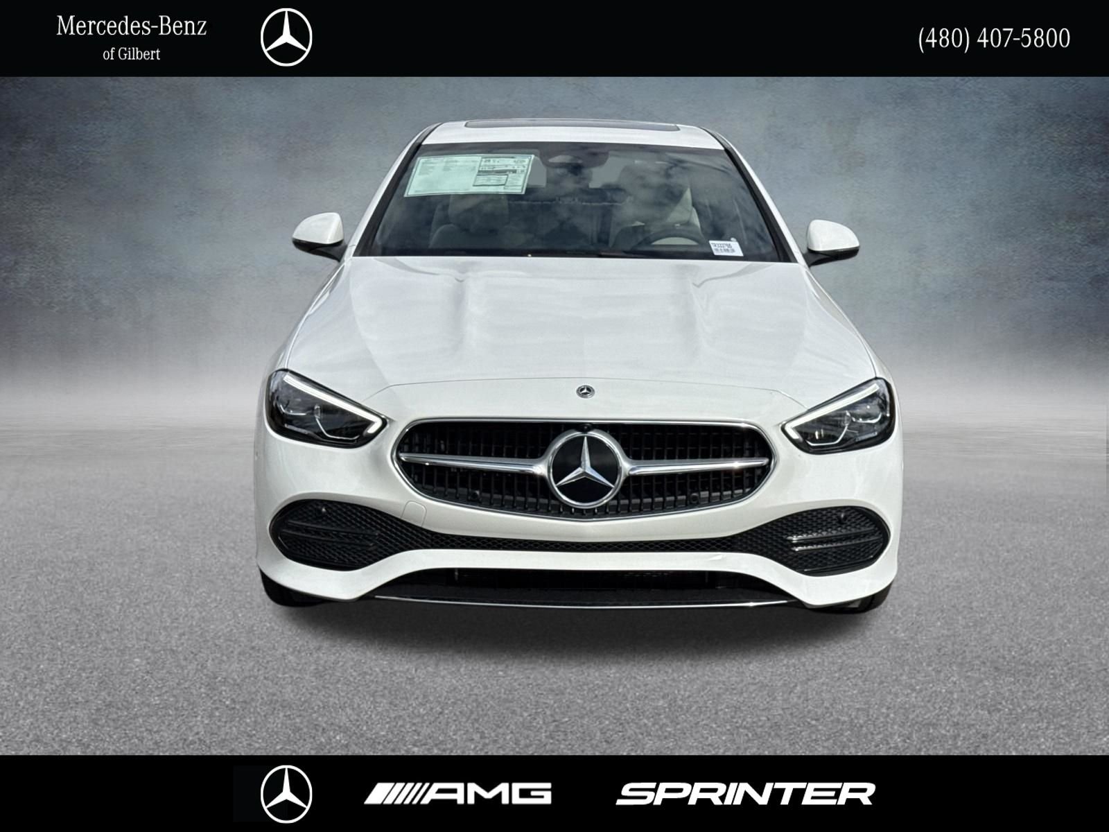 New 2026 Polar White Mercedes-Benz C 300 image 2