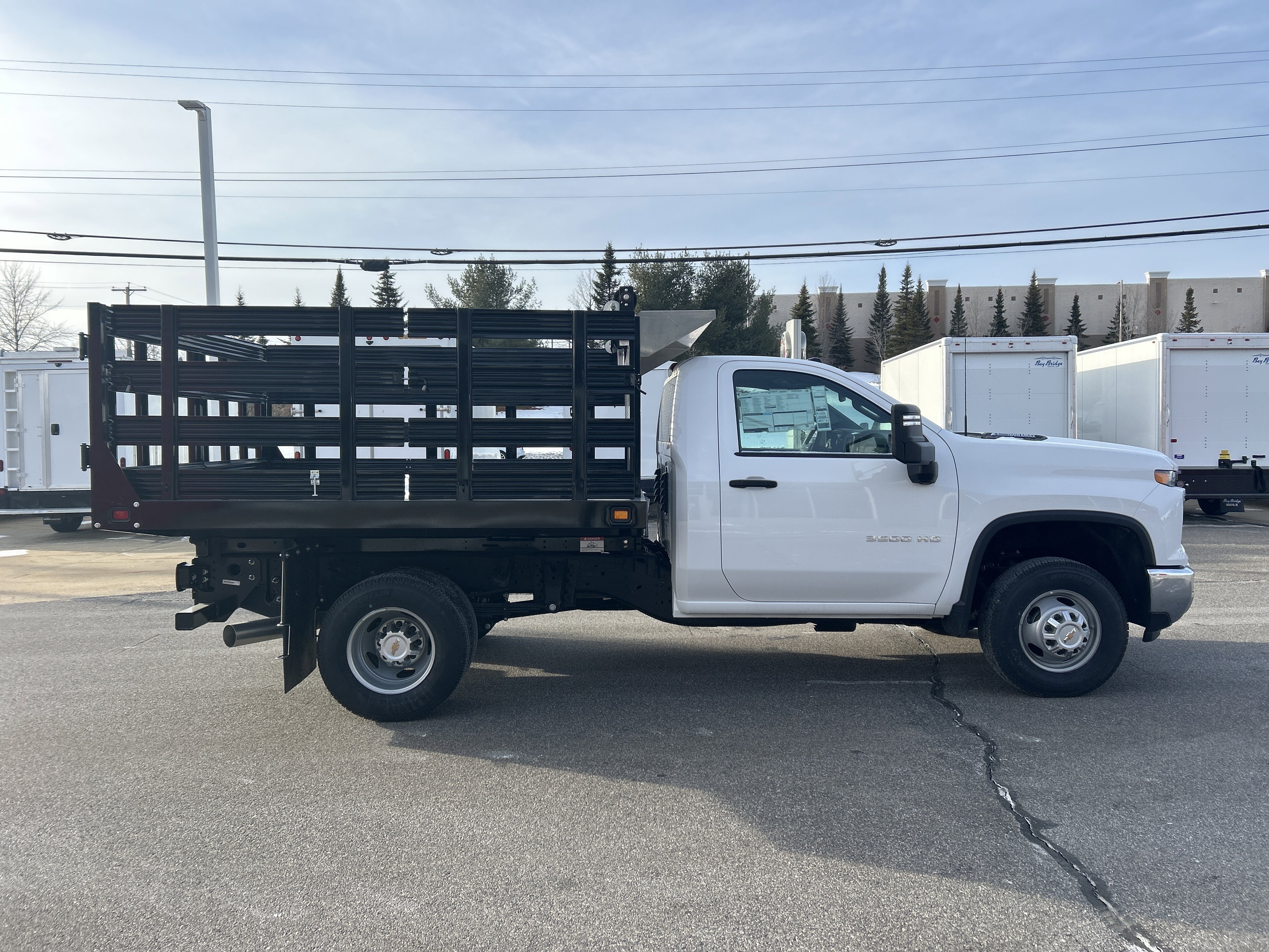New 2025 Summit White Chevrolet Work Truck image 7