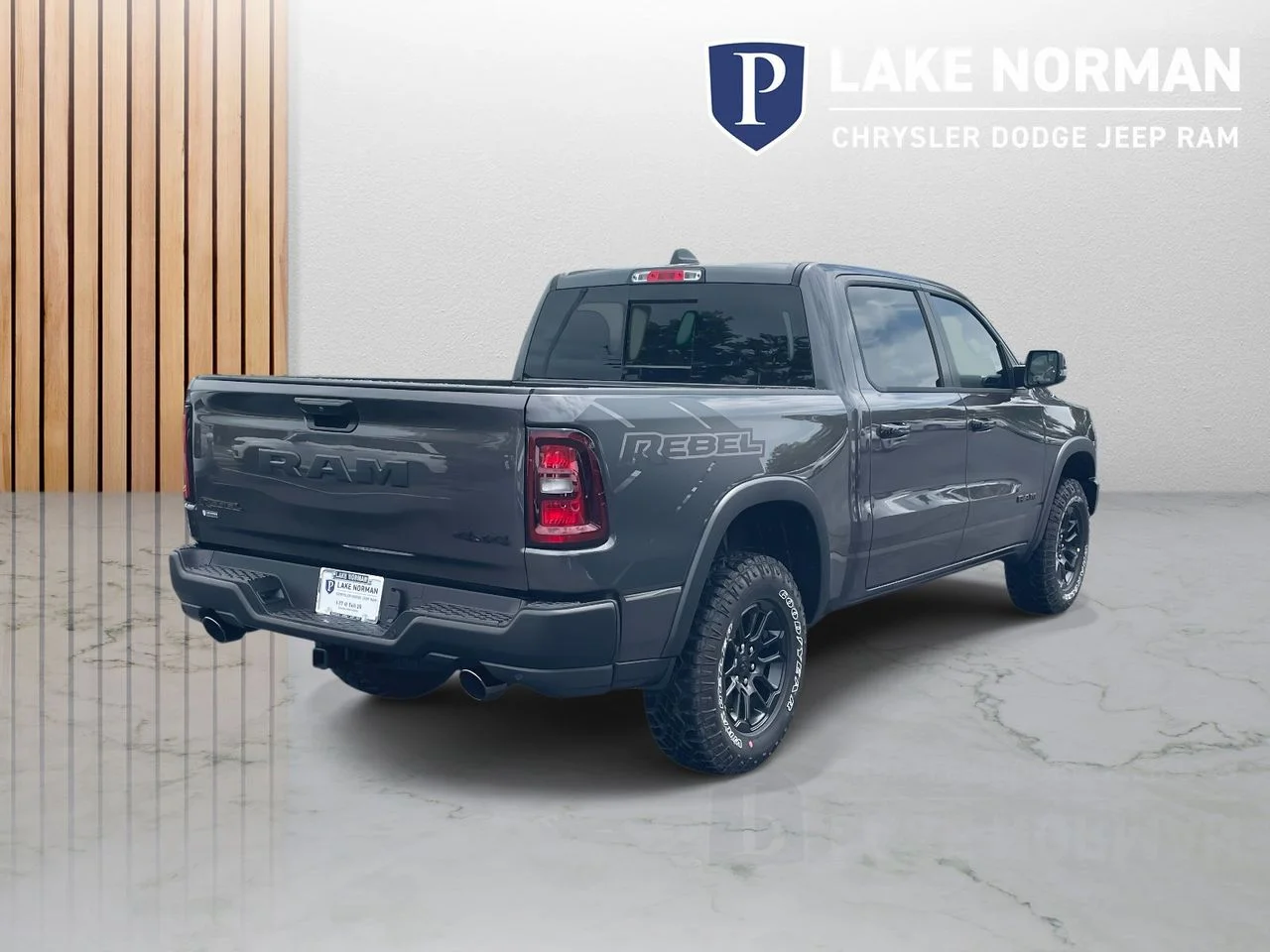 New 2026 Granite Crystal Metallic Clear-Coat Exterior Paint RAM Rebel image 9