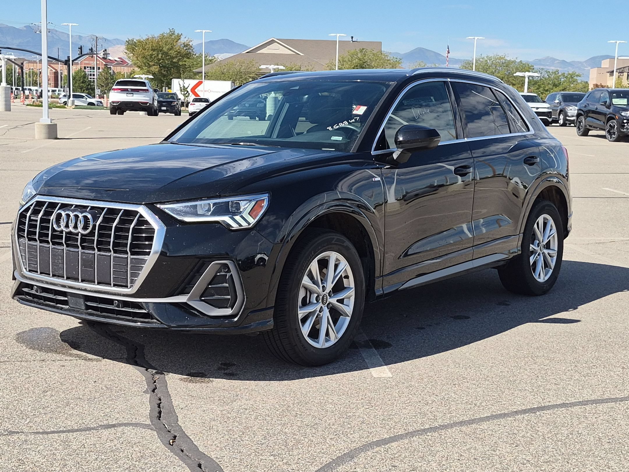 Used 2025 Black Audi S line Premium image 8