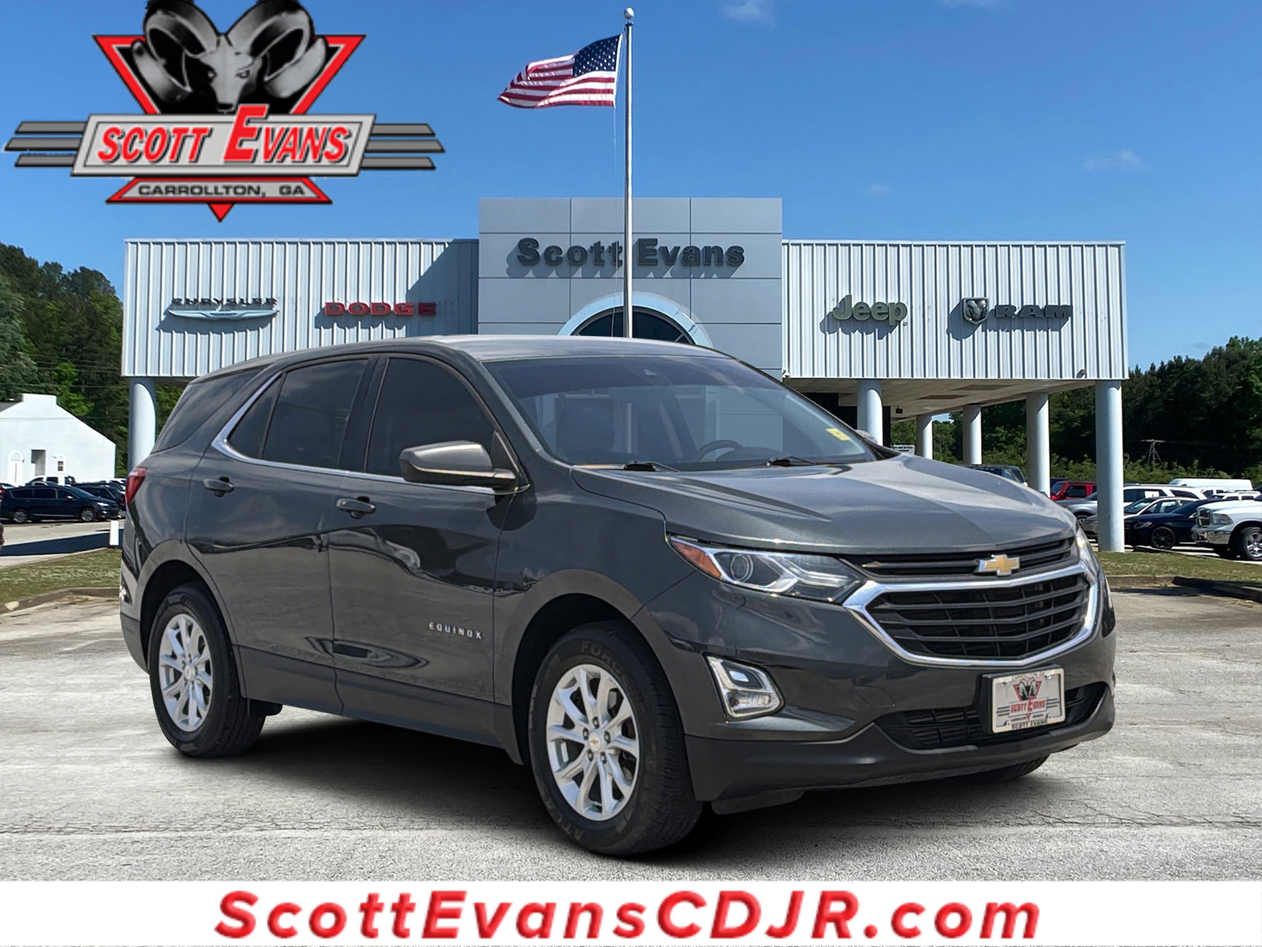 Used 2020 Nightfall Gray Metallic Chevrolet LT image 1