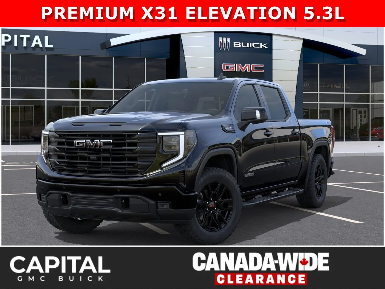 New 2026 ONYX BLACK GMC Elevation image 1