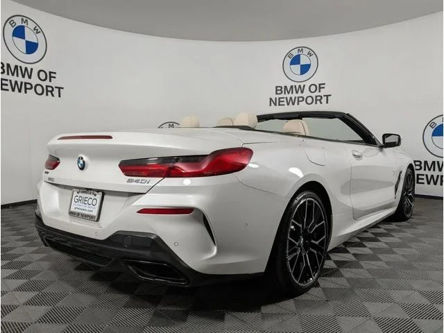 New 2026 Mineral White Metallic BMW 840i image 6