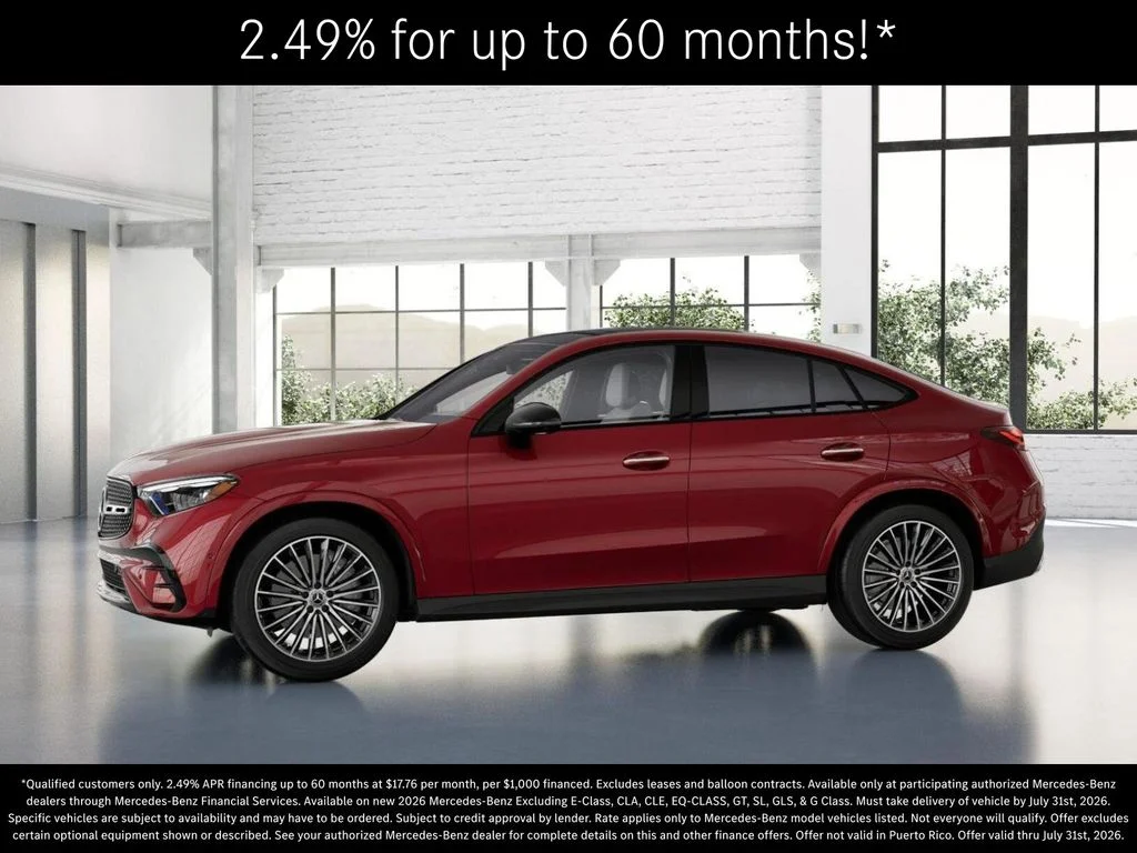 New 2026 MANUFAKTUR Patagonia Red Metallic Mercedes-Benz GLC 300 image 36