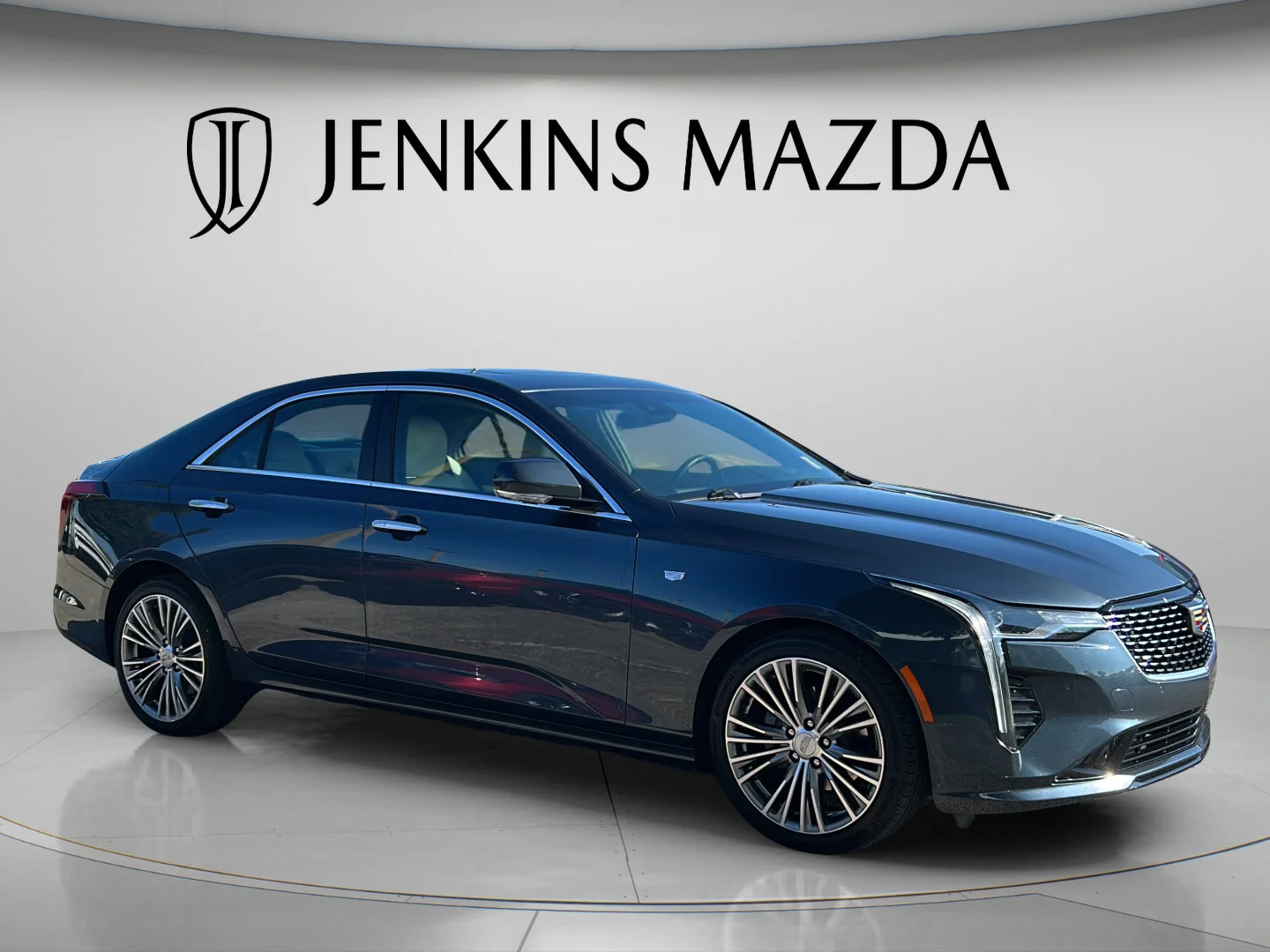 Used 2025 Deep Space Metallic Cadillac Premium Luxury image 2