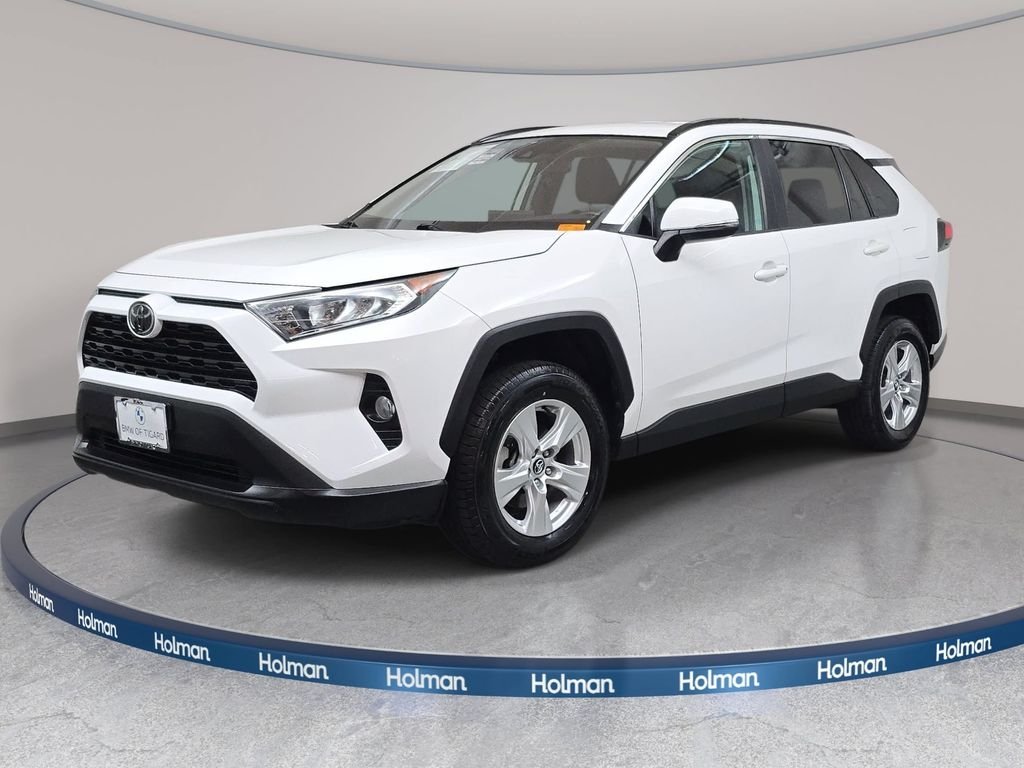 Used 2021 Super White Toyota XLE image 1