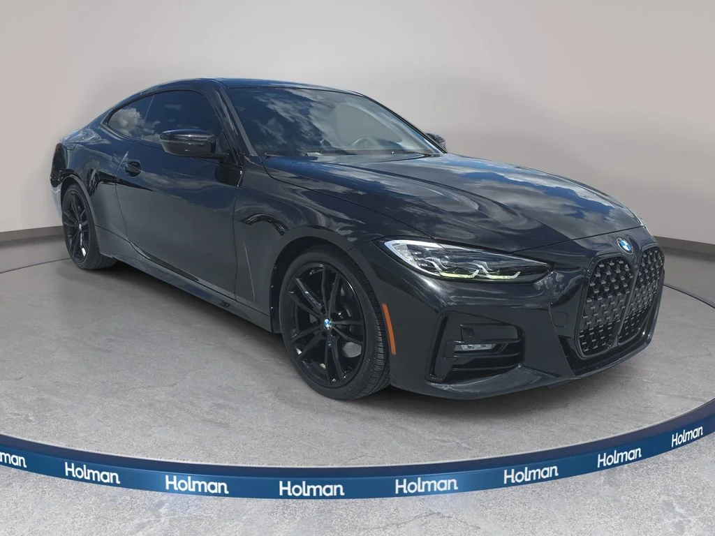 Used 2024 Black Sapphire Metallic BMW 430i image 4
