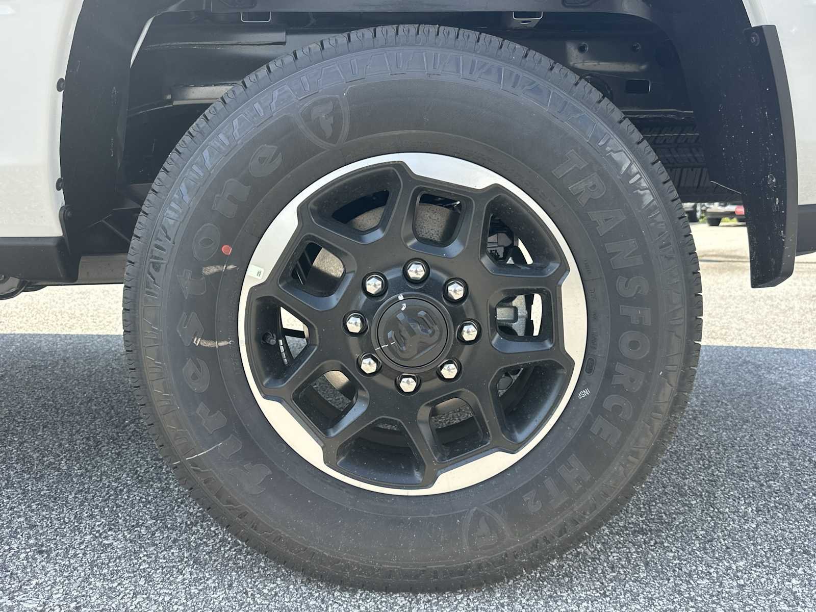 New 2026 Bright White Clear-Coat Exterior Paint RAM Laramie image 19