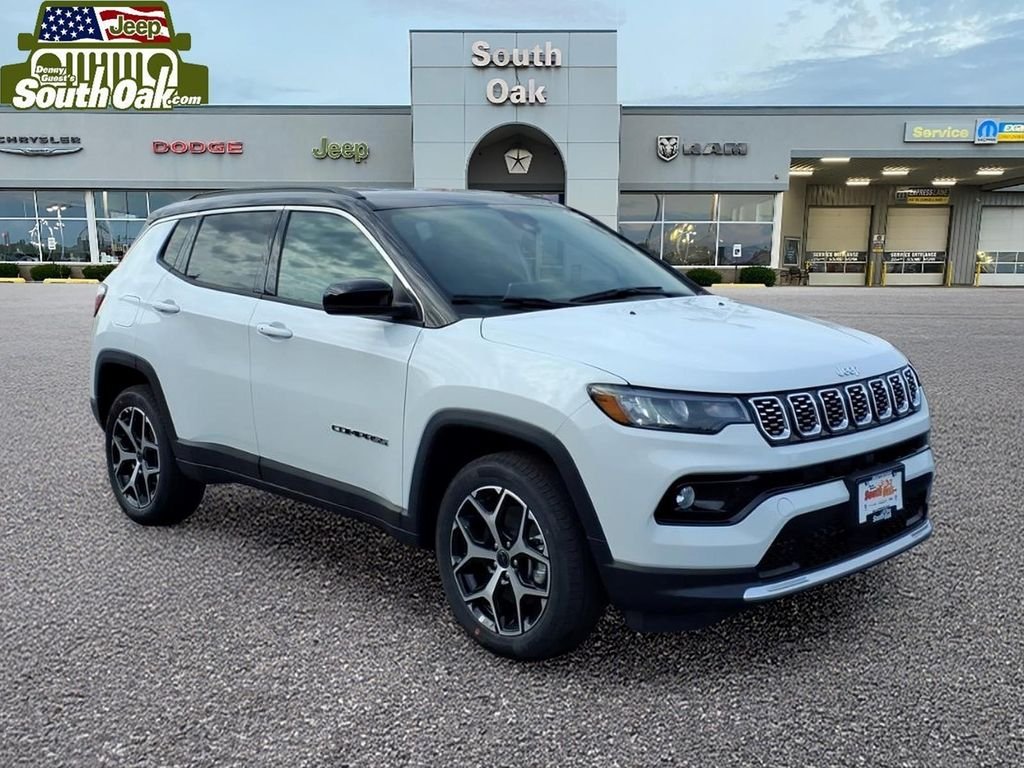 New 2026 Bright White Clearcoat Jeep Limited image 1