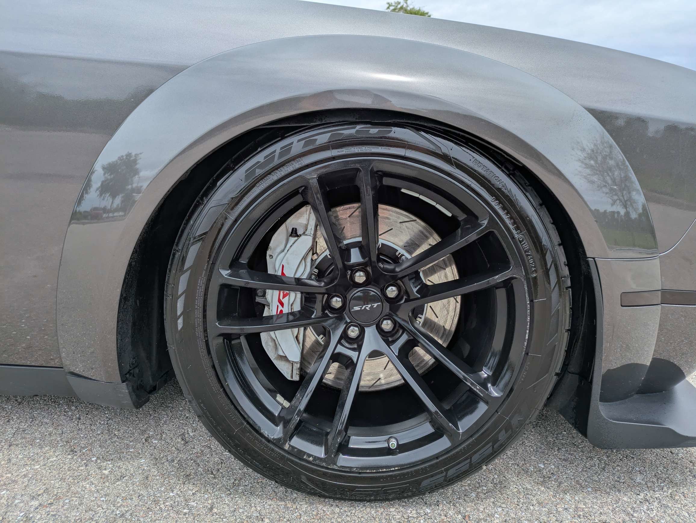 Used 2020 Granite Pearlcoat Dodge SRT Hellcat Redeye Widebody image 11