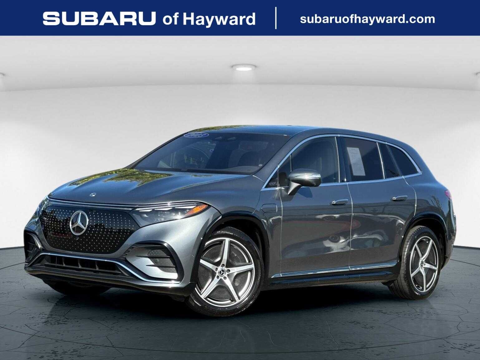 Used 2023 Gray Mercedes-Benz 580 4D Sport Utility 4MATIC® image 1