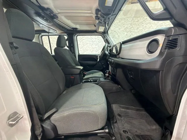 Used 2024 Bright White Clearcoat Jeep Sport image 11