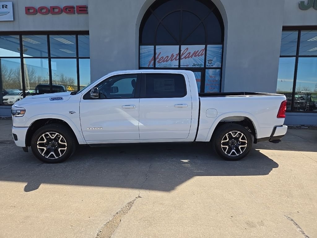New 2026 Bright White Clear-Coat Exterior Paint RAM Laramie image 5