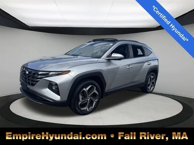 Certified Used 2023 Silver Hyundai Limited image 1