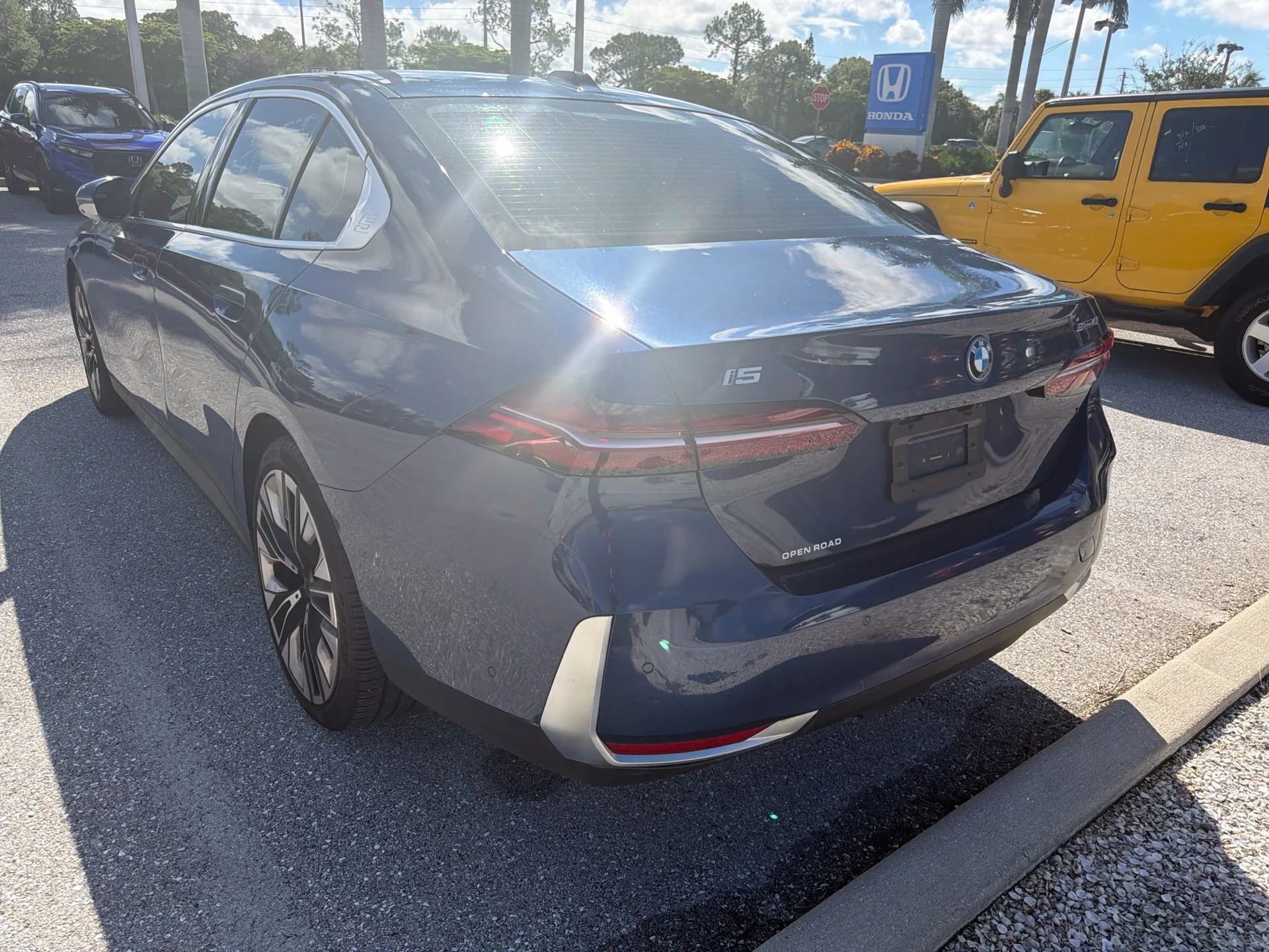 Used 2024 Blue Metallic BMW eDrive40 image 14