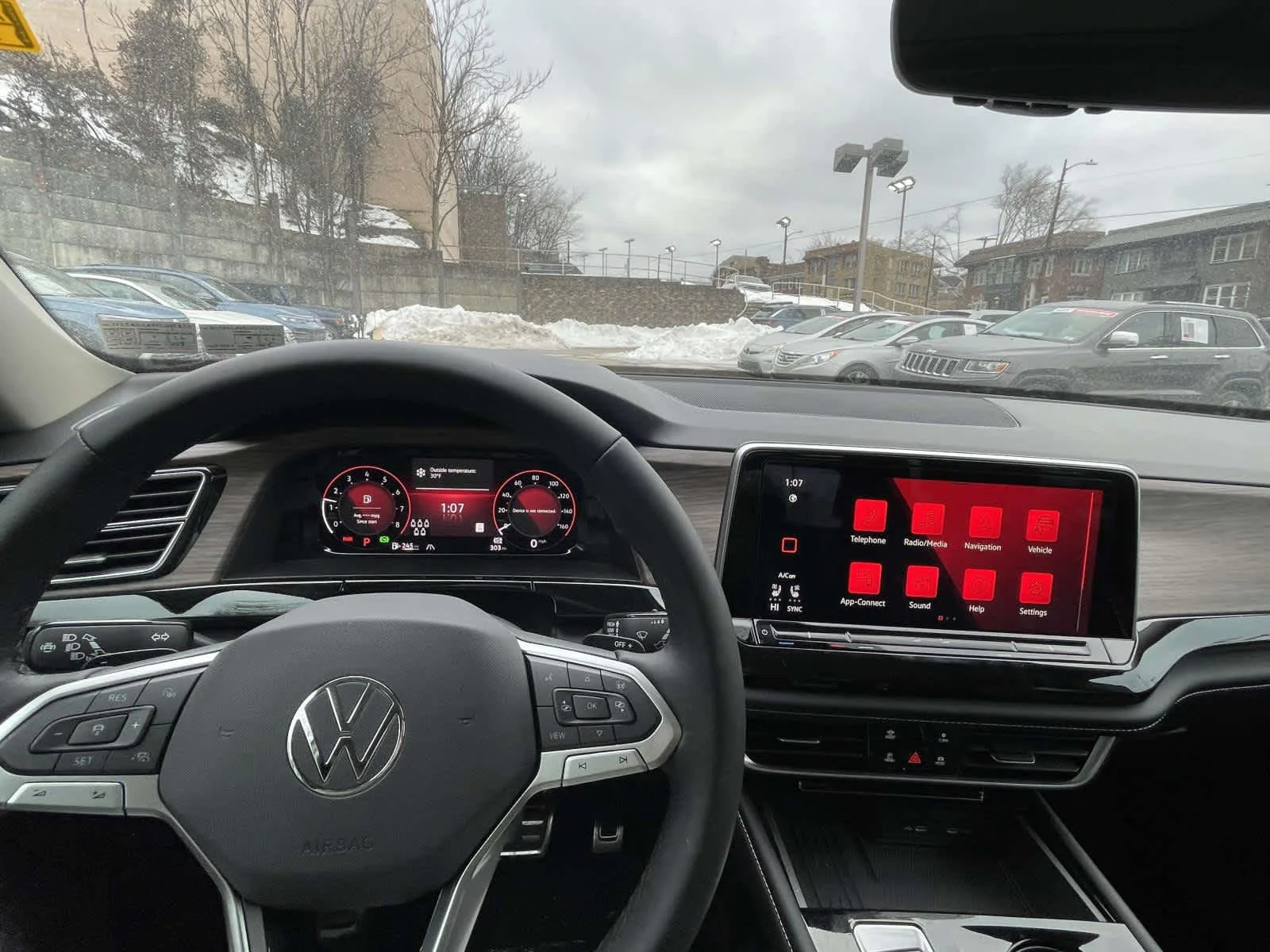 New 2026 Opal White Pearl Volkswagen 2.0T SEL Premium R-Line image 17