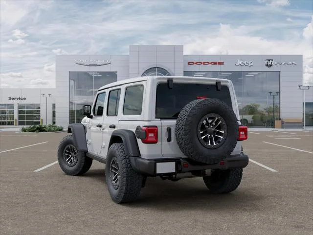 New 2026 Bright White Clear-Coat Exterior Paint Jeep Rubicon 392 image 83