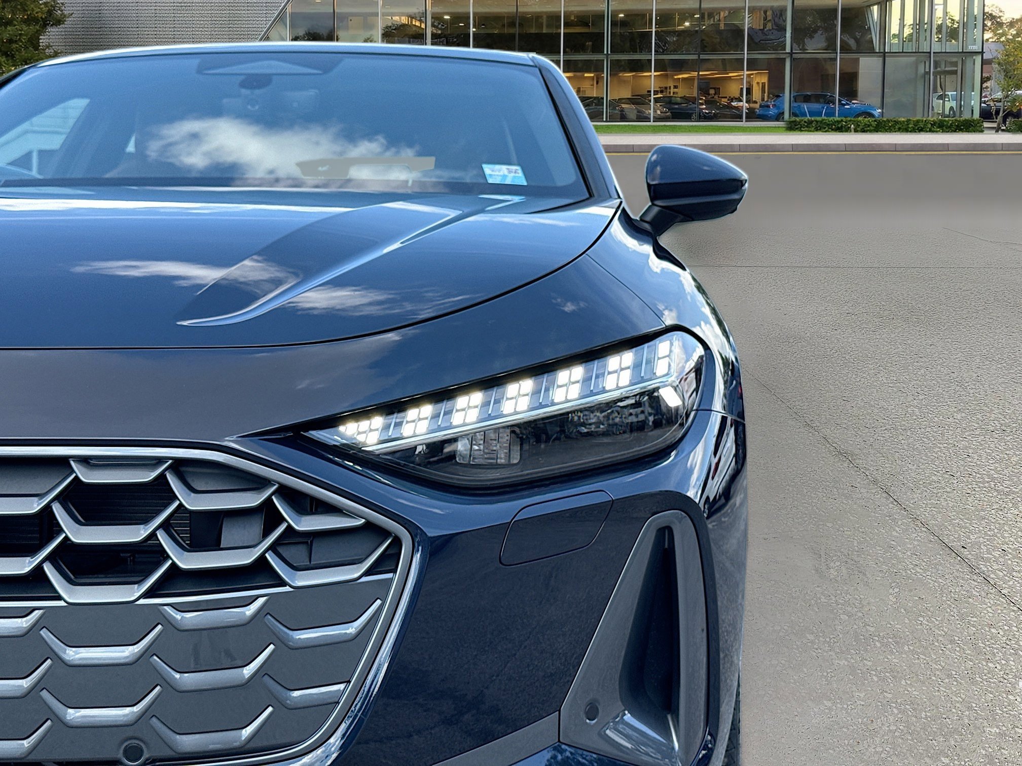 New 2026 Firmament Blue Metallic Audi Premium Plus image 9