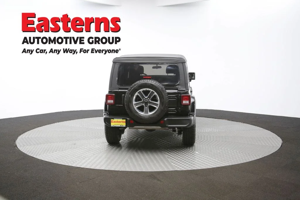Used 2021 Black Jeep Unlimited Sahara image 35