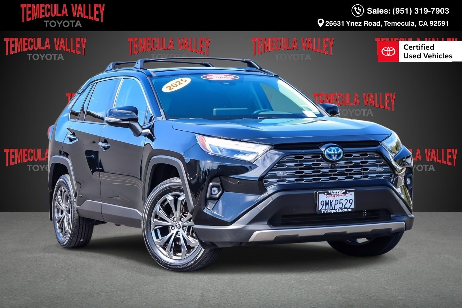 Certified Used 2024 Midnight Black Metallic Toyota Limited image 1