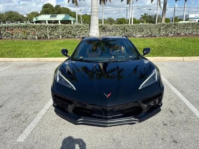 Used 2022 Black Chevrolet Stingray image 2