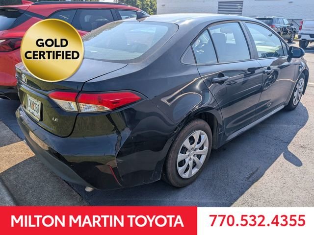 Used 2023 Black Toyota LE image 3