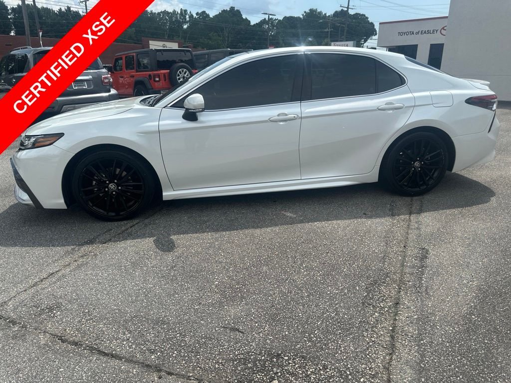 Certified Used 2021 Pearl Toyota XSE image 4