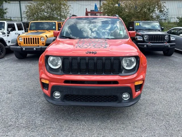 Used 2019 Orange Jeep Latitude image 8