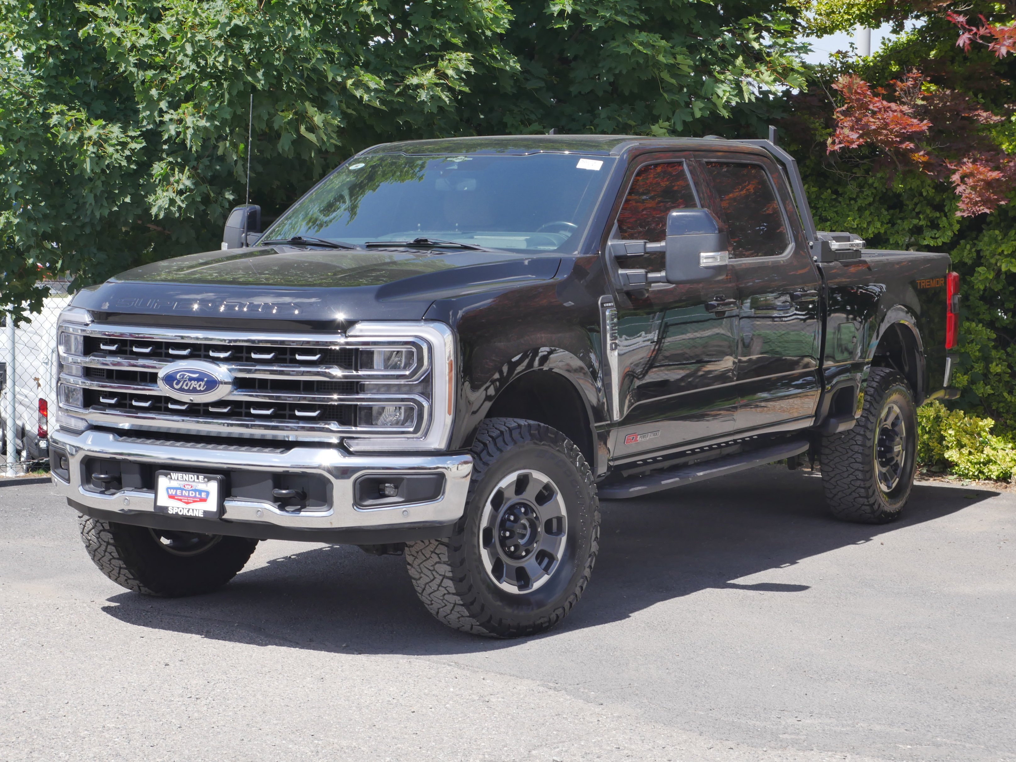 Certified Used 2023 Black Metallic Ford LARIAT image 2