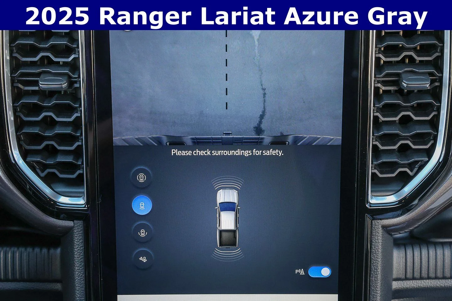 New 2025 Azure Gray Metallic Tri-coat Ford LARIAT® image 19