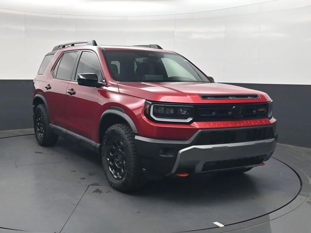 New 2026 Radiant Red Metallic II Honda TrailSport Blackout image 2