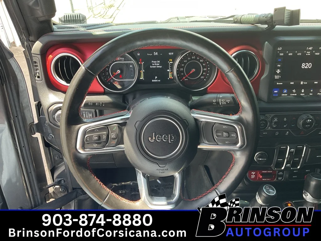 Used 2022 Granite Crystal Metallic Clearcoat Jeep Rubicon image 31