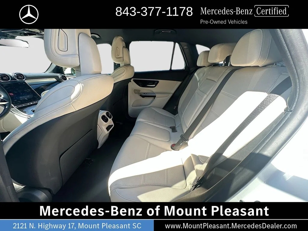 Certified Used 2025 Polar White Mercedes-Benz GLC 300 image 24