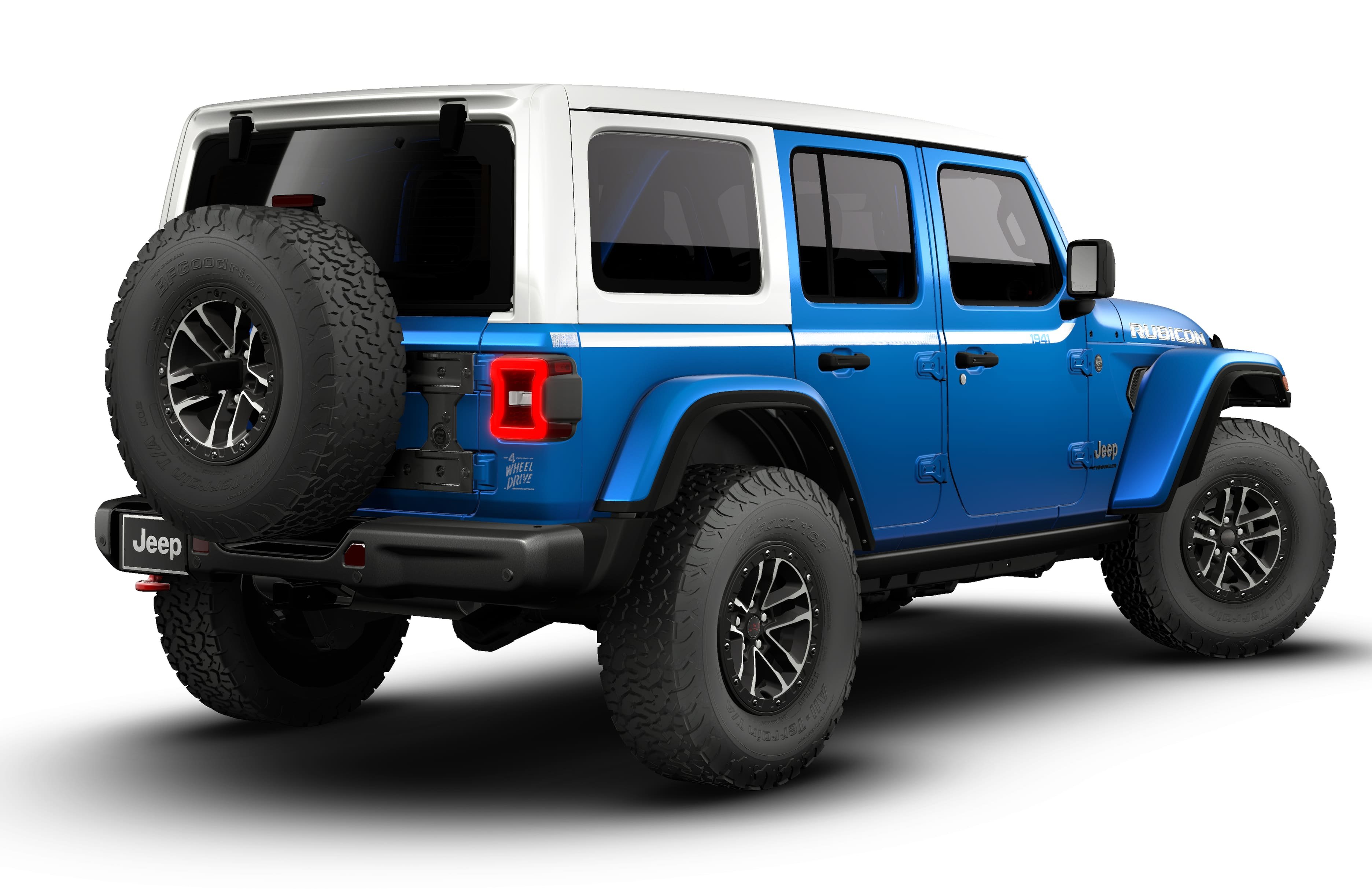 New 2026 Hydro Blue Pearl-Coat Exterior Paint Jeep  image 14
